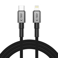 TECH-PROTECT ULTRABOOST DNA LIGHTNING-KABEL PD27W/3A 200CM EISEN-GRAU