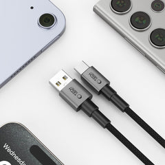 TECH-PROTECT ULTRABOOST DNA TYPE-C KABEL 15W/3A 200CM EISEN-GRAU
