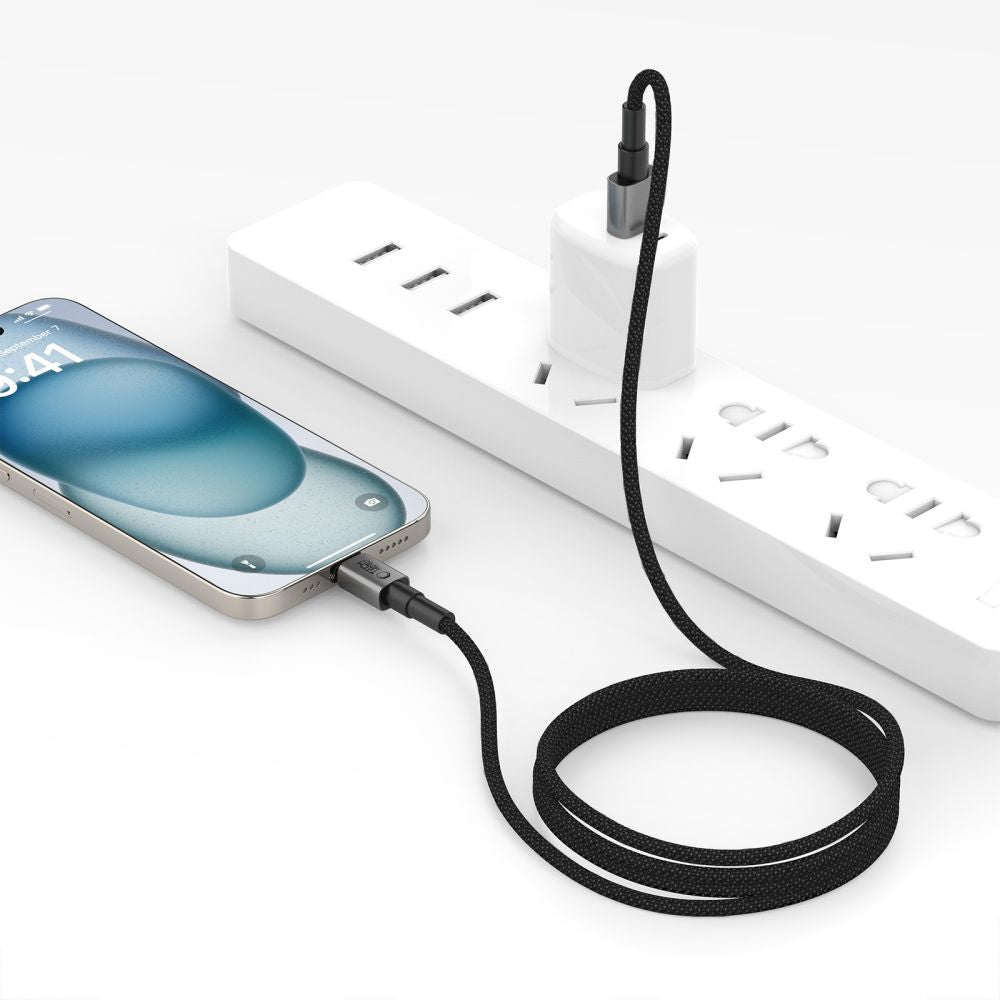 TECH-PROTECT ULTRABOOST DNA TYPE-C KABEL 15W/3A 200CM EISEN-GRAU