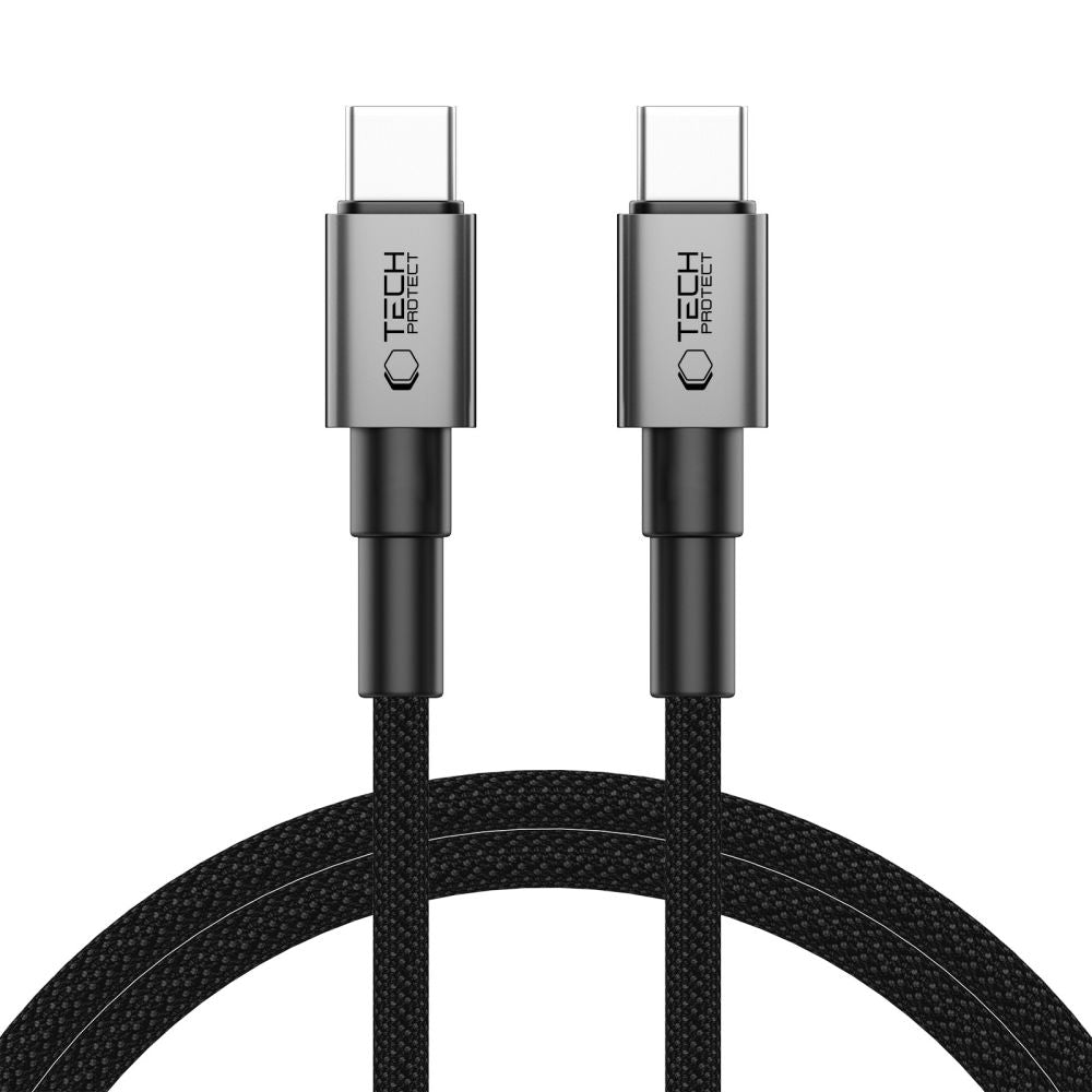TECH-PROTECT ULTRABOOST DNA TYPE-C KABEL PD60W/3A 100CM EISEN-GRAU