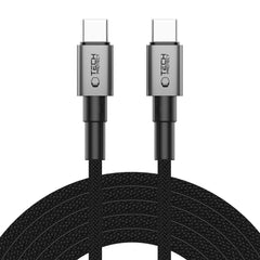TECH-PROTECT ULTRABOOST DNA TYPE-C KABEL PD60W/3A 300CM EISENGRAU