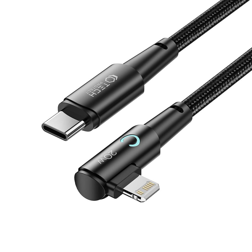 KABEL TECH-PROTECT ULTRABOOST ”L” LIGHTNING KABEL PD20W/3A 100CM GRAU