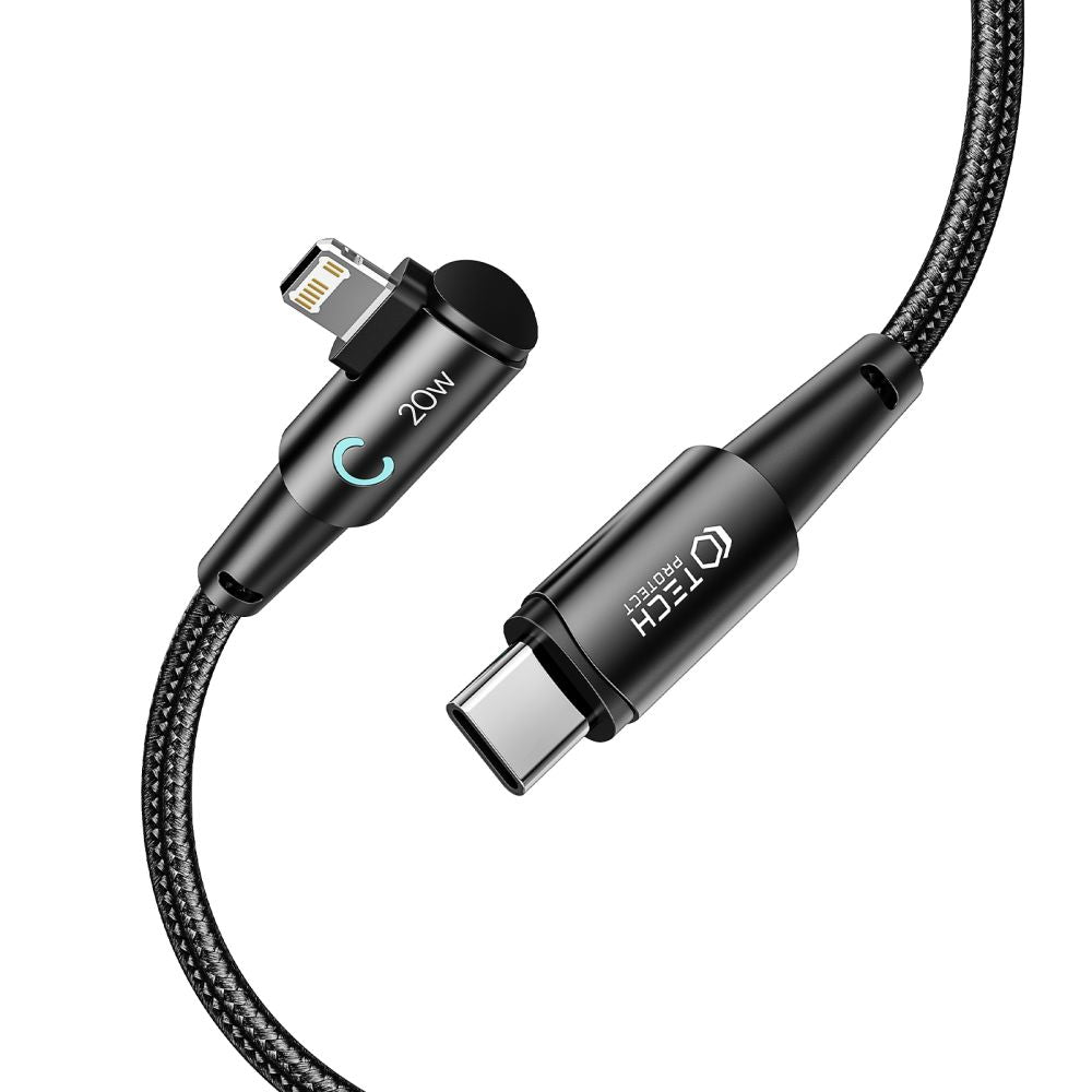KABEL TECH-PROTECT ULTRABOOST ”L” LIGHTNING KABEL PD20W/3A 100CM GRAU