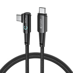 KABEL TECH-PROTECT ULTRABOOST ”L” TYPE-C KABEL 60W/6A 100CM GRAU