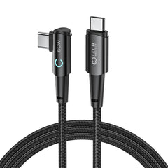 KABEL TECH-PROTECT ULTRABOOST ”L” TYPE-C KABEL 60W/6A 200CM GRAU