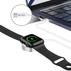 LADENDE FÜR APPLE WATCH TECH-PROTECT ULTRABOOST MAGNETISCHES LADEN TYPE-C KABEL 120CM APPLE WATCH WEISS
