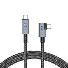 KABEL TECH-PROTECT ULTRABOOST MAX "L" USB 4.0 8K 40GBPS TYPE-C KABEL PD240W 150CM GRAU