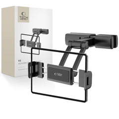 TELEFONHALTER FÜR DAS AUTO TECH-PROTECT V2 DEHNBARER KOPFSTÜTZENHALTER SCHWARZ