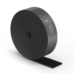 TECH-PROTECT VELCRO KABELORGANISATOR 300CM SCHWARZ