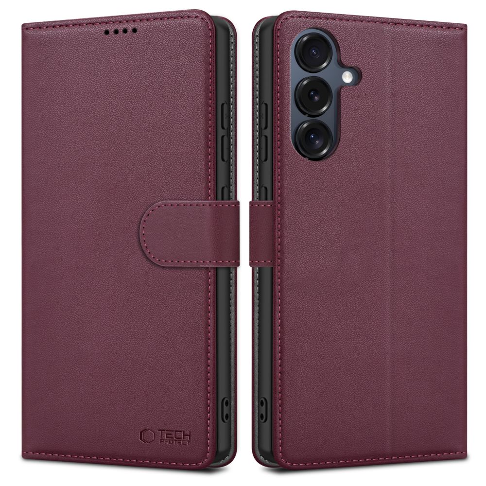 TECH-PROTECT HÜLLE WALLET GALAXY A16 4G / 5G MULBERRY