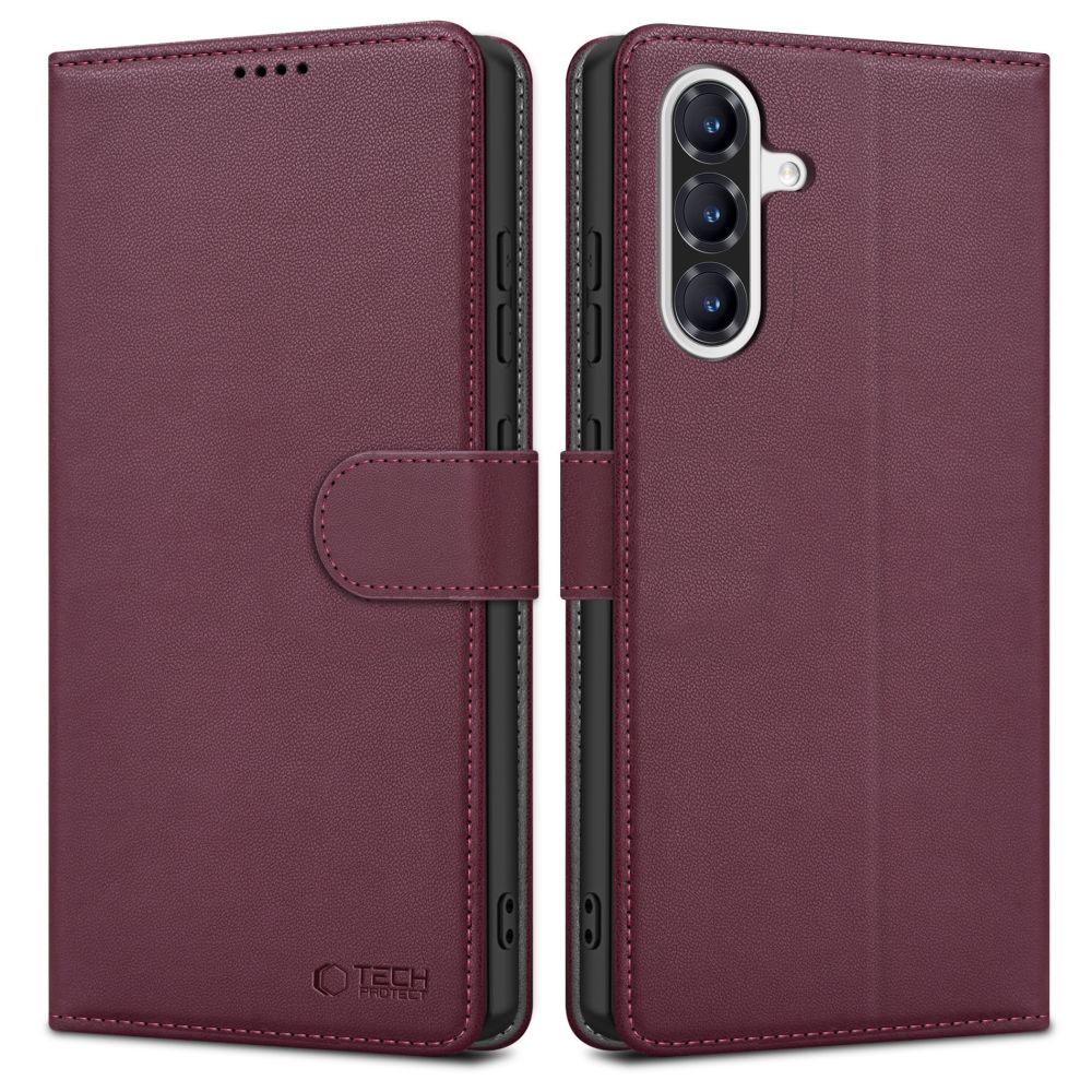 TECH-PROTECT HÜLLE WALLET GALAXY A36 5G MAULBEERE