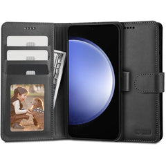 TECH-PROTECT WALLET BUCHDECKEL GALAXY S23 FE SCHWARZ