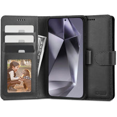 TECH-PROTECT WALLET BUCHDECKEL GALAXY S24 ULTRA SCHWARZ