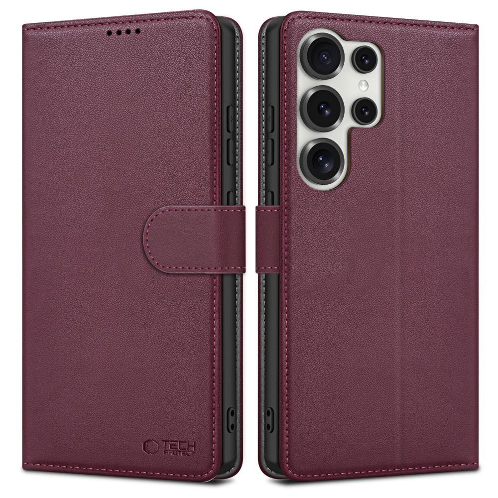 TECH-PROTECT HÜLLE WALLET GALAXY S25 ULTRA MULBERRY