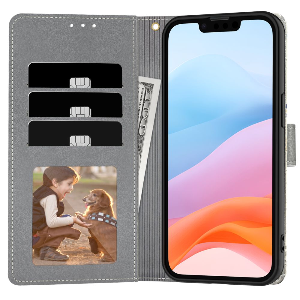 TECH-PROTECT WALLET IPHONE 16E FRÜHLINGSBLUMEN