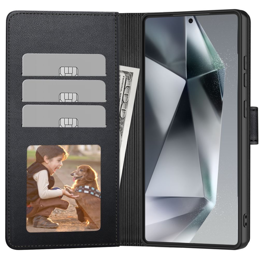 TECH-PROTECT HÜLLE WALLET MOTOROLA MOTO G05 / E15 MATTE SCHWARZ