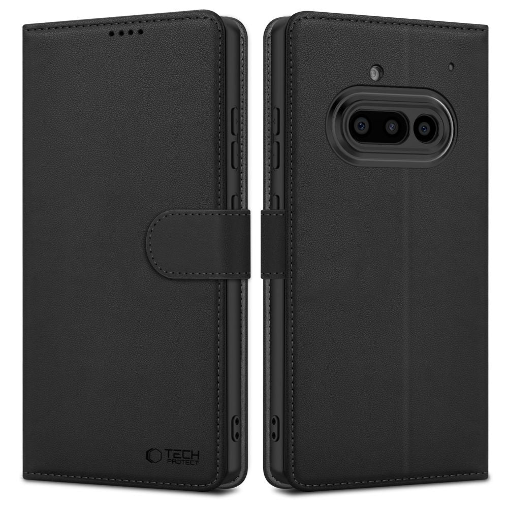 TECH-PROTECT WALLET HÜLLE FÜR NOTHING PHONE 3A MATTE SCHWARZ