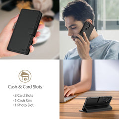 TECH-PROTECT HÜLLE WALLET REALME 14 PRO+ PLUS 5G MATTE SCHWARZ