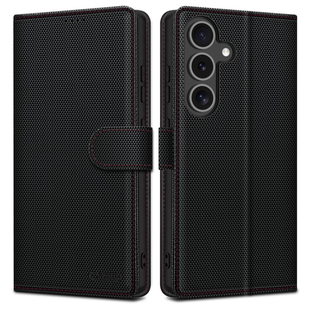 TECH-PROTECT WALLET RS GALAXY S25 SCHWARZ/ROT