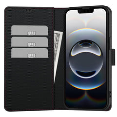 TECH-PROTECT WALLET RS IPHONE 16E SCHWARZ/ROT