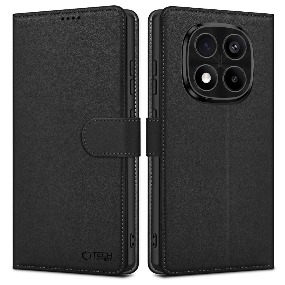 TECH-PROTECT HÜLLE WALLET XIAOMI REDMI NOTE 14 PRO 5G / PRO+ PLUS 5G / POCO X7 5G MATTE SCHWARZ