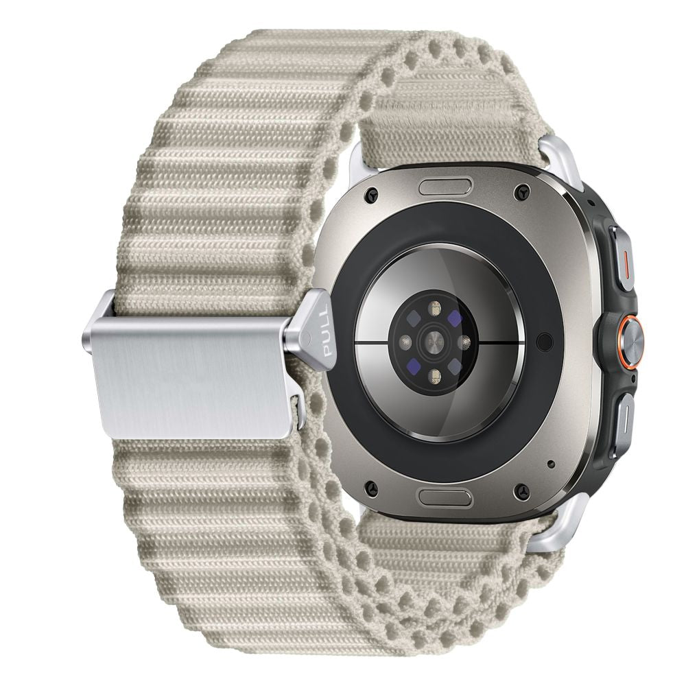 TECH-PROTECT WEAVE PRO ARMBAND FÜR SAMSUNG GALAXY WATCH ULTRA (47 MM) CRAYON WEISS