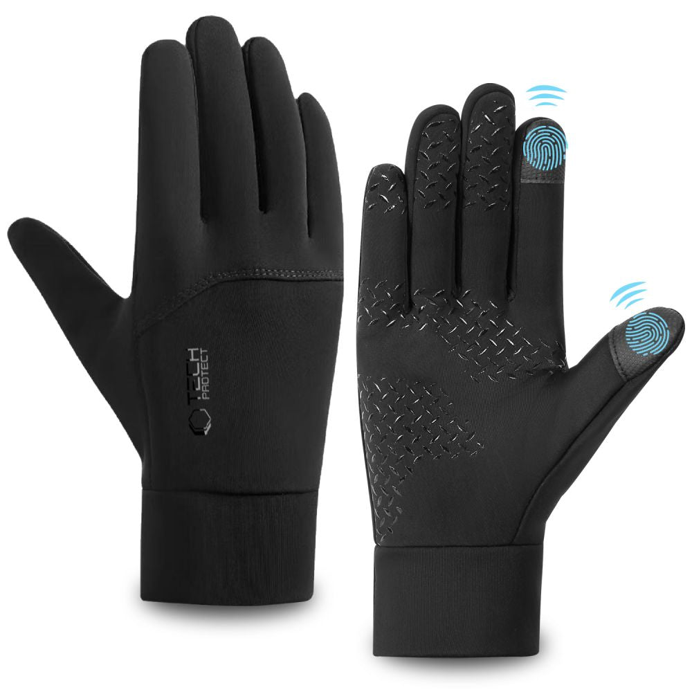 TECH-PROTECT WG01 WINTER TOUCHSCREEN HANDSCHUHE L SCHWARZ