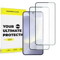 Gehärtetes Glas DOOP GLASS 2-PACK GALAXY S24 SCHWARZ