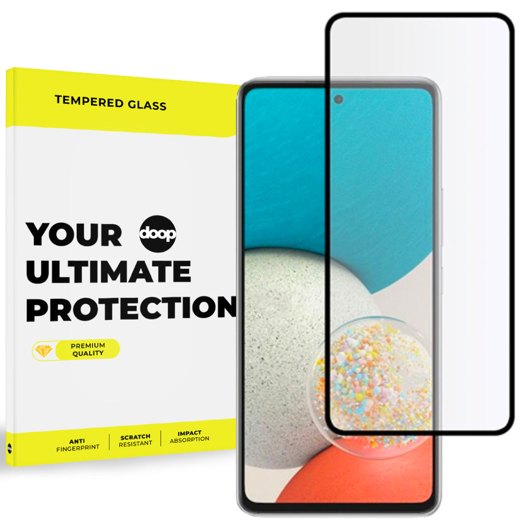 Gehärtetes Glas DOOP GLASS GALAXY A53 5G SCHWARZ