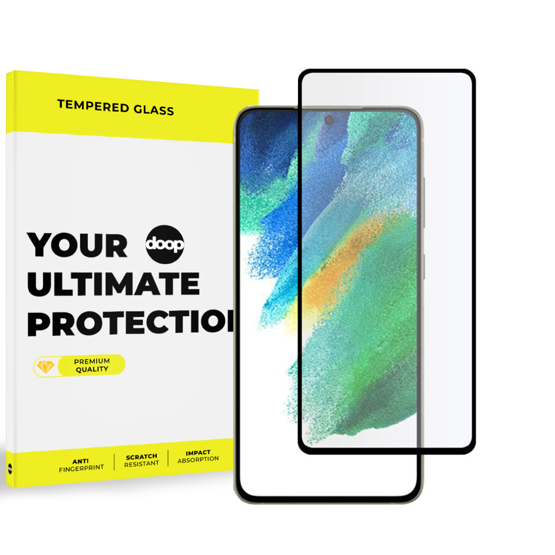 Gehärtetes Glas Doop Glass Galaxy S21 FE Schwarz