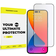 Gehärtetes Glas Doop für iPhone 14 Pro Schwarz