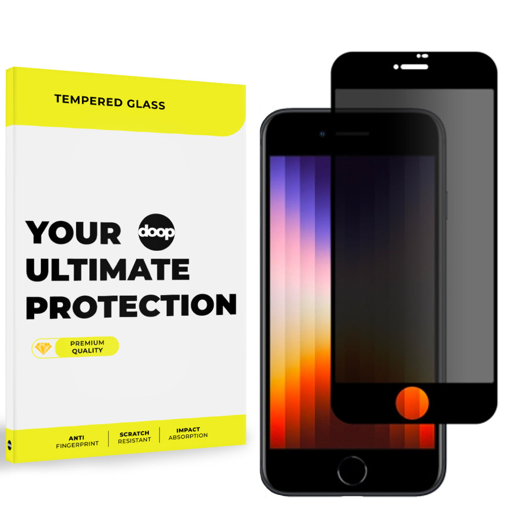 DOOP GLASS IPHONE 7 / 8 / SE 2020 / 2022 PRIVACY Panzerglas