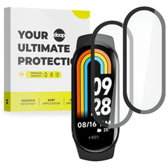 Gehärtetes Glas für Xiaomi Mi Band 8 / 9 / NFC Doop Hybridglas Schwarz