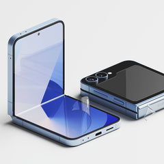 RINGKE 3-IN-1 SCHUTZSET 2-SET GALAXY Z FLIP 6 CLEAR